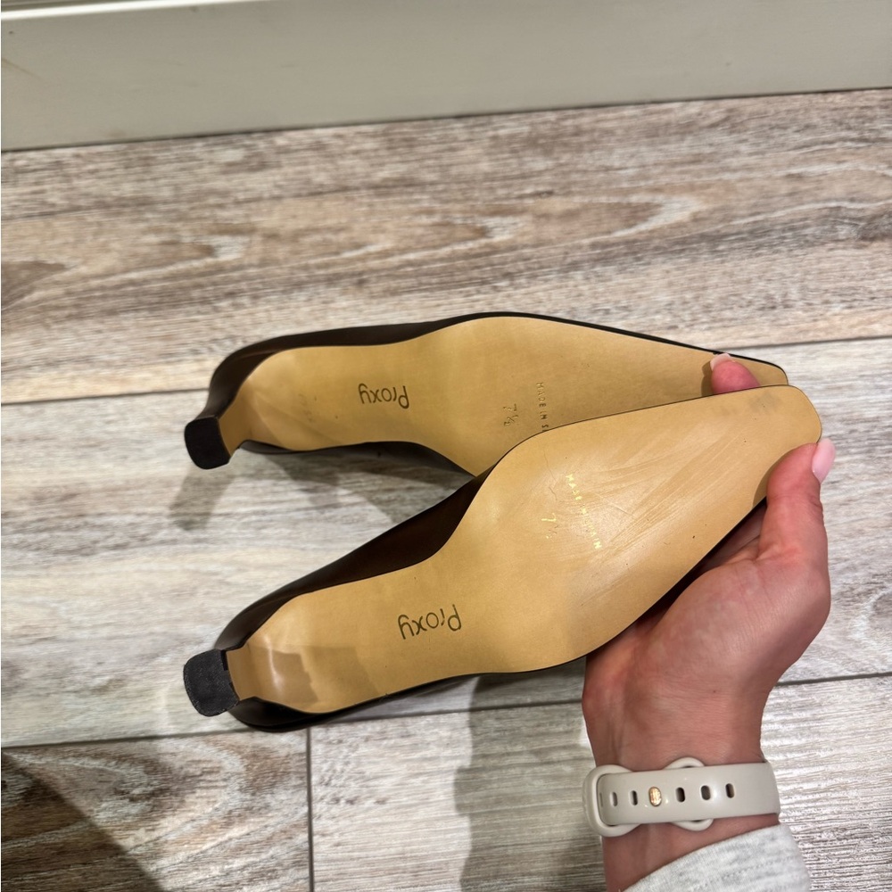 VINTAGE BRONZE PROXY HEELS - Picture 3 of 5